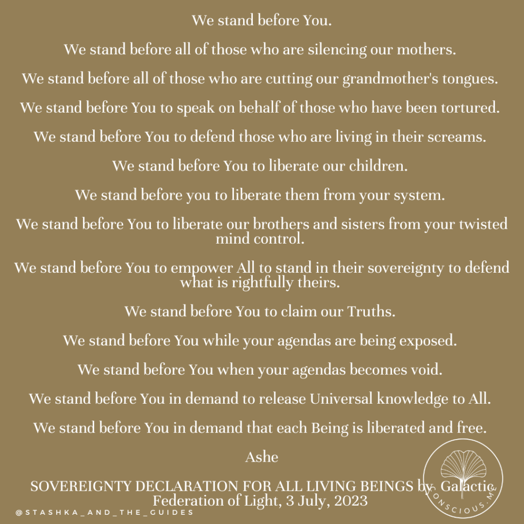 SOVEREIGNTY DECLARATION