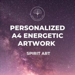 Personalized energetic artwork A4 Spirit Art