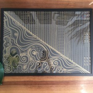 Divine Intervention B2 Original Art framed - Image 3