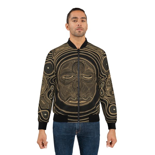 Conscious Wear - Energetic Men's Bomber Jacket, Spiritual wear