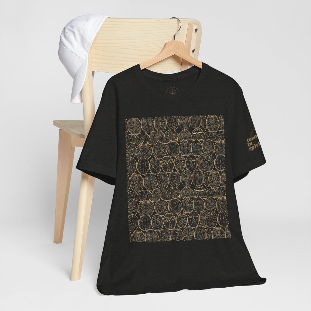 Conscious Wear - Team in Spirit Tee 2 - Spirtual art, Energetic artwork, Awaken human, Conscious Teachings, Ascension Teachings