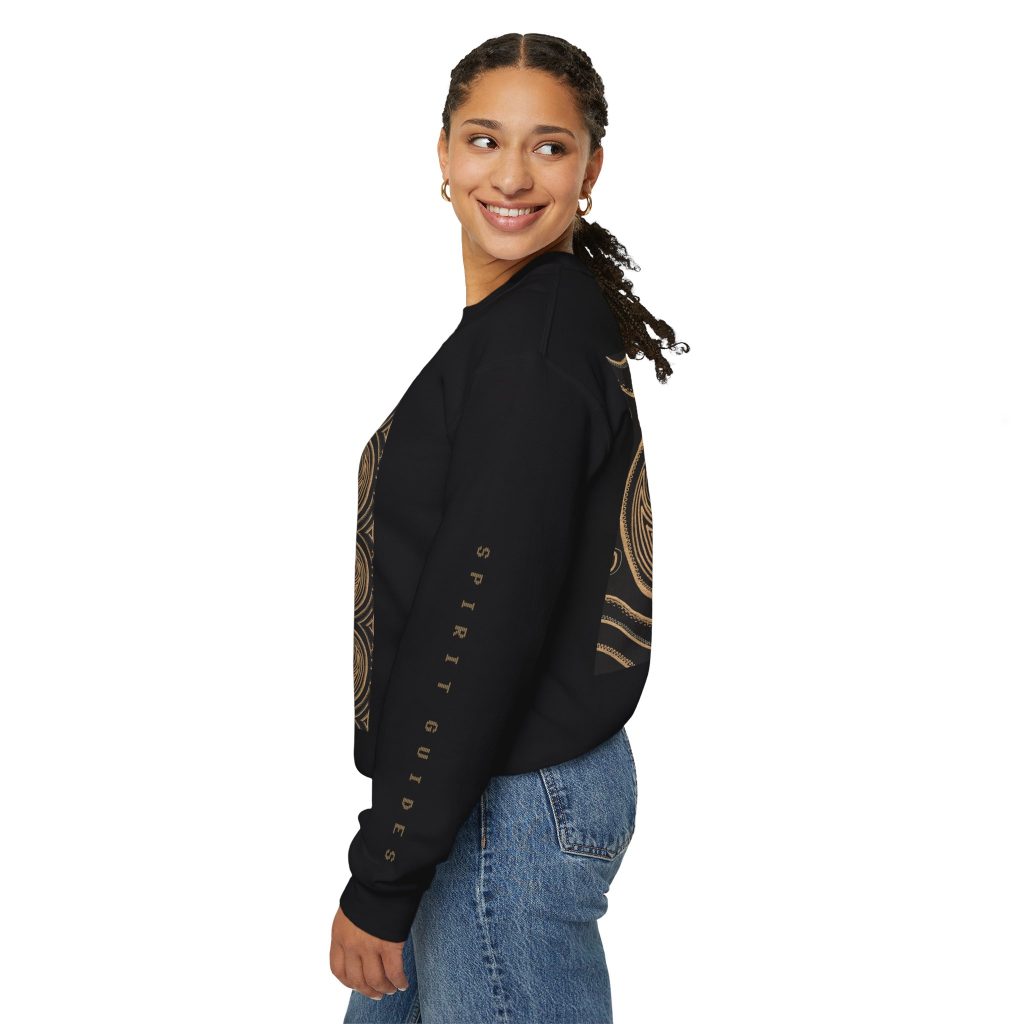 Spirit guides Unisex Crewneck Sweatshirt | Energetic Conscious Wear, Awakened human, Conscious Teachings