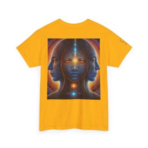 Duality & Awakening - Chakra Alignment + Cosmic Trinity | Spiritual Psychedelic T-Shirt - Image 12
