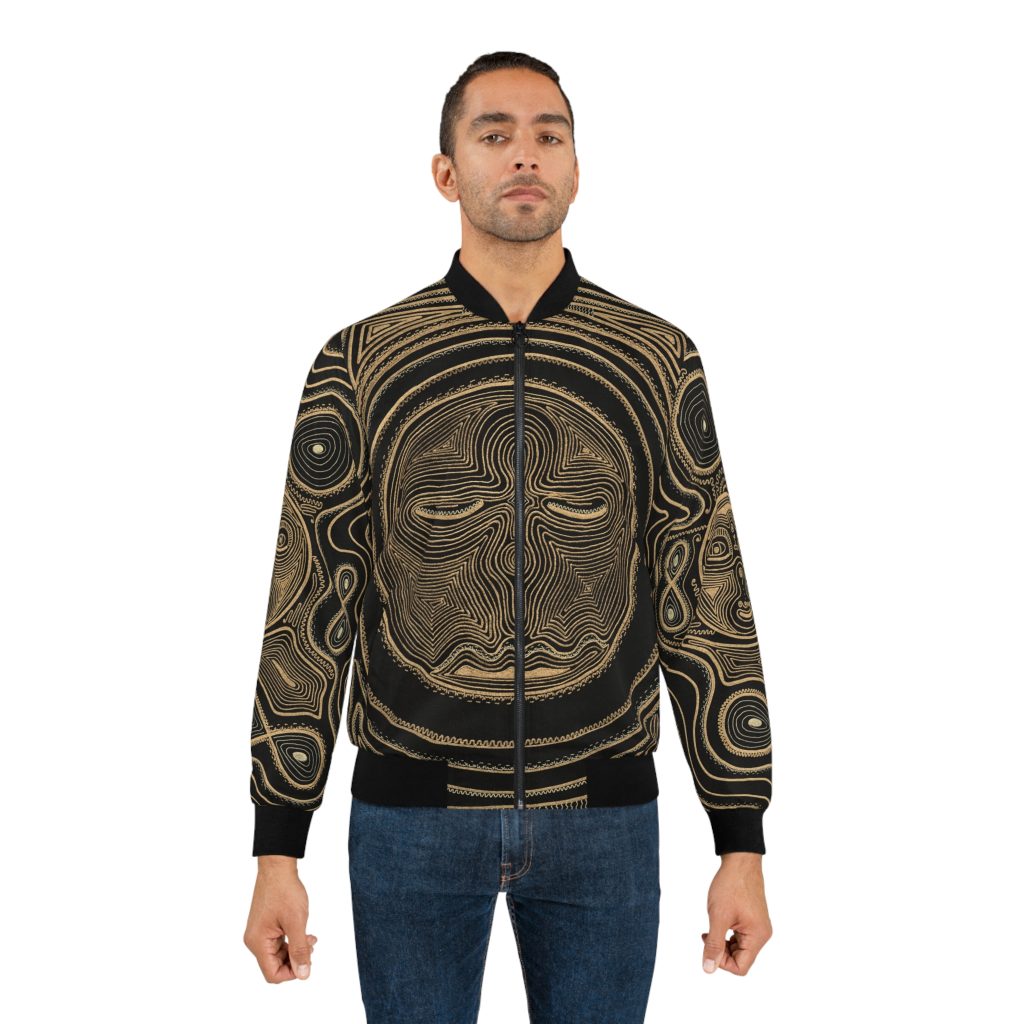 Conscious Wear - Energetic Men's Bomber Jacket, Spiritual wear
