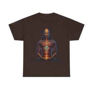 Duality & Awakening - Chakra Alignment + Cosmic Trinity | Spiritual Psychedelic T-Shirt - Image 21