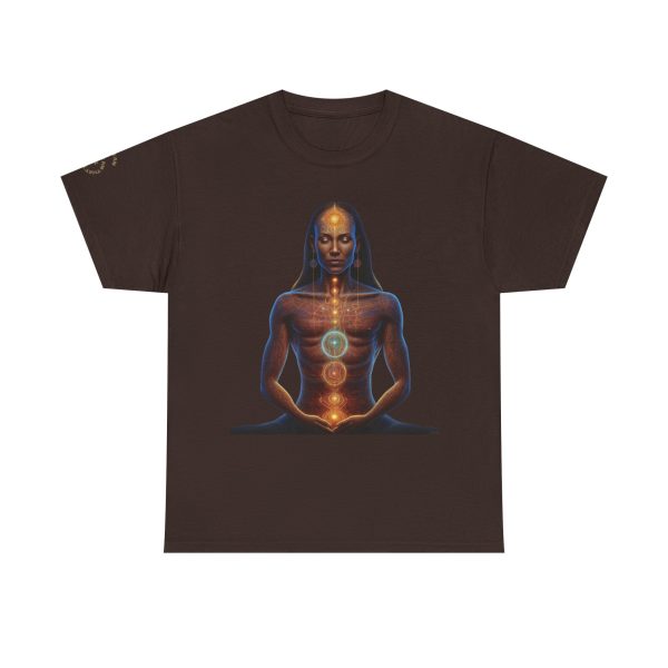 Duality & Awakening - Chakra Alignment + Cosmic Trinity | Spiritual Psychedelic T-Shirt