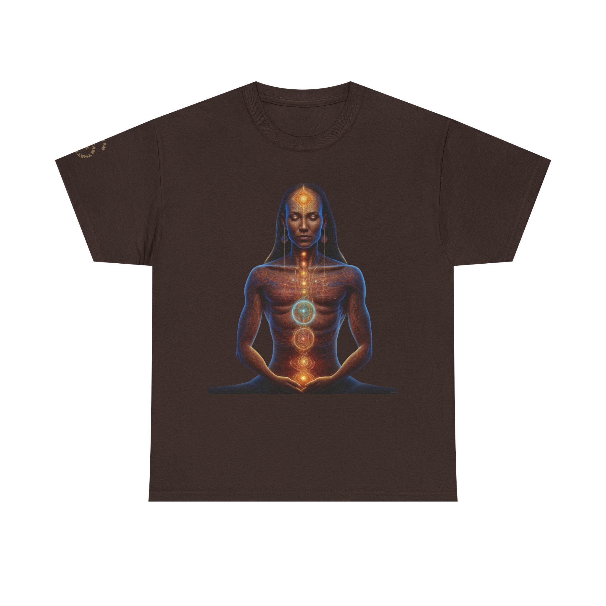 Duality & Awakening - Chakra Alignment + Cosmic Trinity | Spiritual Psychedelic T-Shirt - Image 21