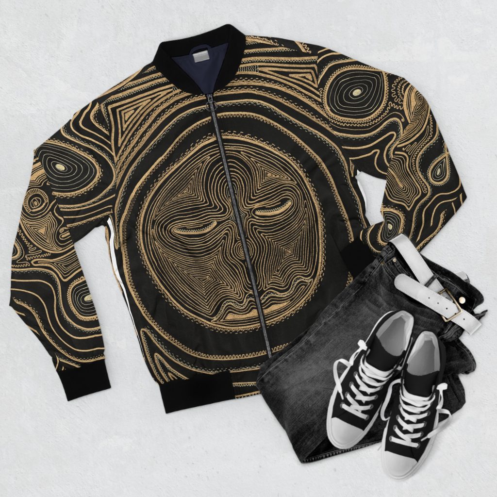 Conscious Wear - Energetic Men's Bomber Jacket, Spiritual wear
