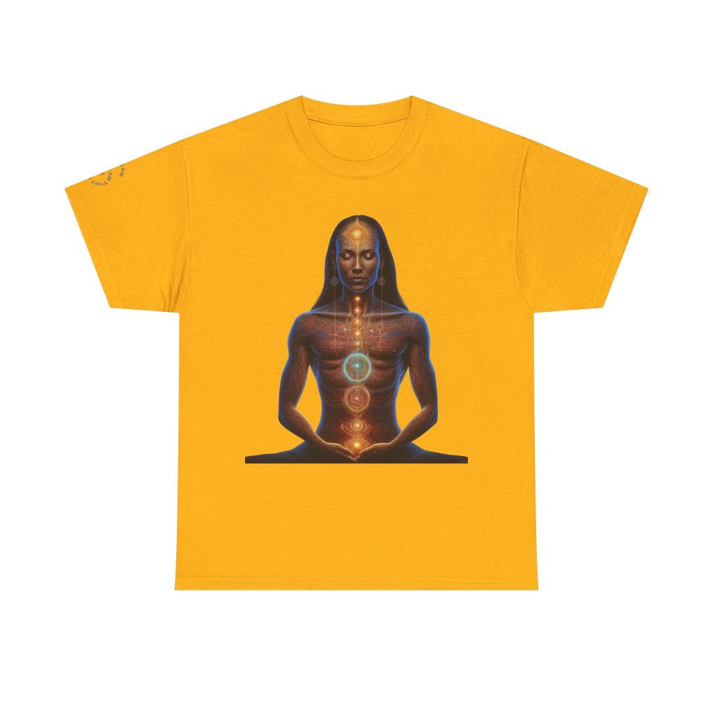 Duality & Awakening - Chakra Alignment + Cosmic Trinity | Spiritual Psychedelic T-Shirt