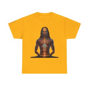 Duality & Awakening - Chakra Alignment + Cosmic Trinity | Spiritual Psychedelic T-Shirt - Image 9