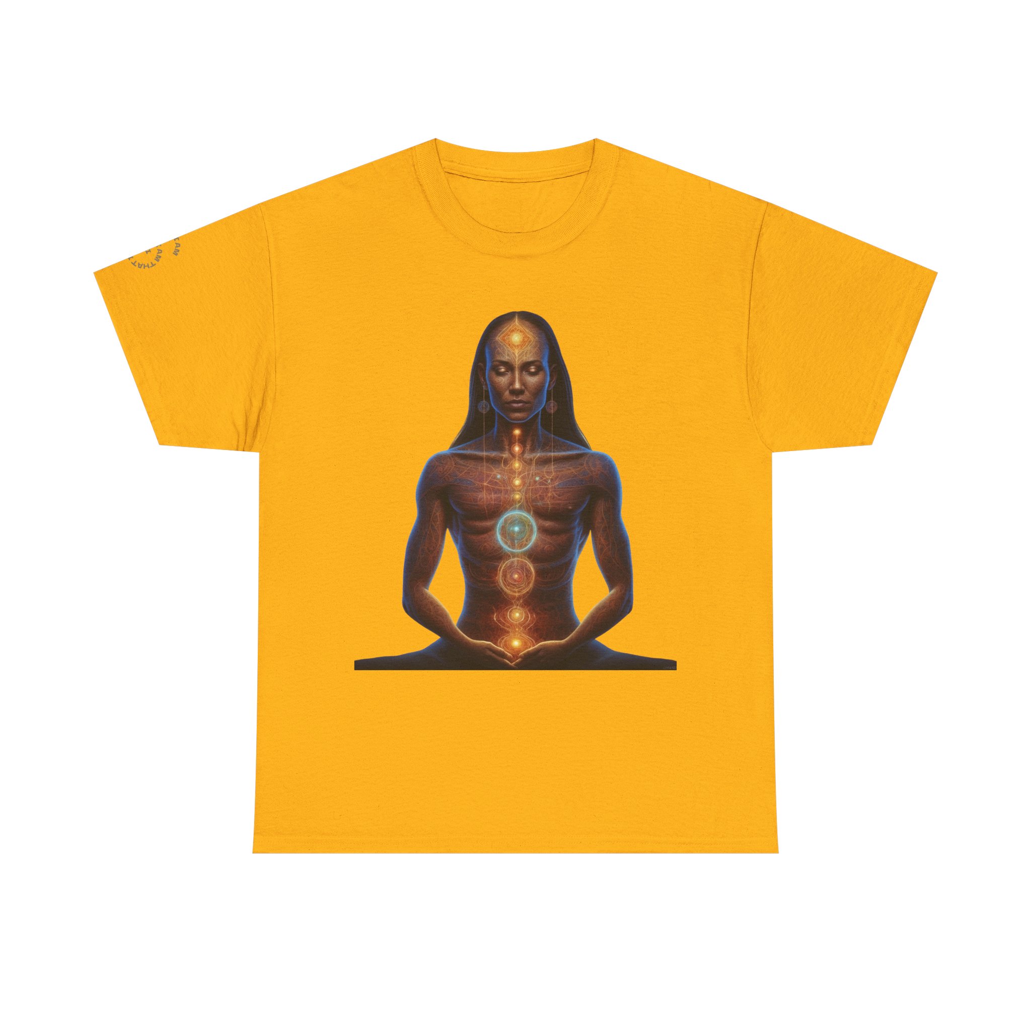 Duality & Awakening - Chakra Alignment + Cosmic Trinity | Spiritual Psychedelic T-Shirt - Image 9