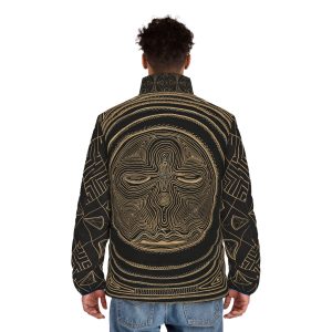 Heart Center Divine Design Men's  Puffer Jacket | - Image 5