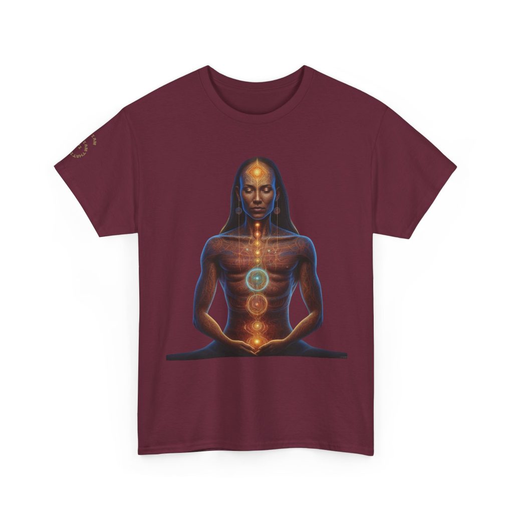 Duality & Awakening - Chakra Alignment + Cosmic Trinity | Spiritual Psychedelic T-Shirt