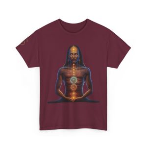 Duality & Awakening - Chakra Alignment + Cosmic Trinity | Spiritual Psychedelic T-Shirt - Image 19