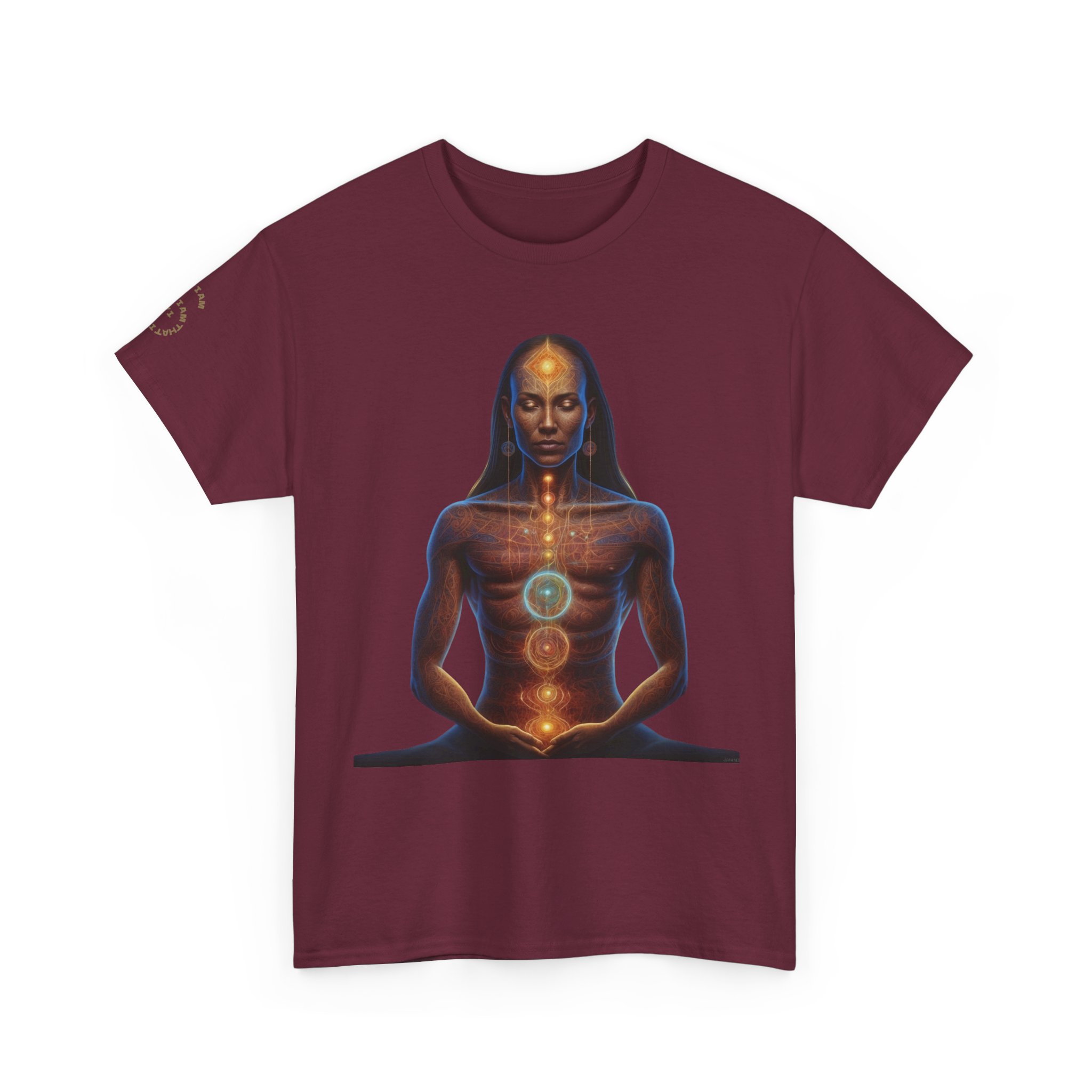 Duality & Awakening - Chakra Alignment + Cosmic Trinity | Spiritual Psychedelic T-Shirt - Image 19
