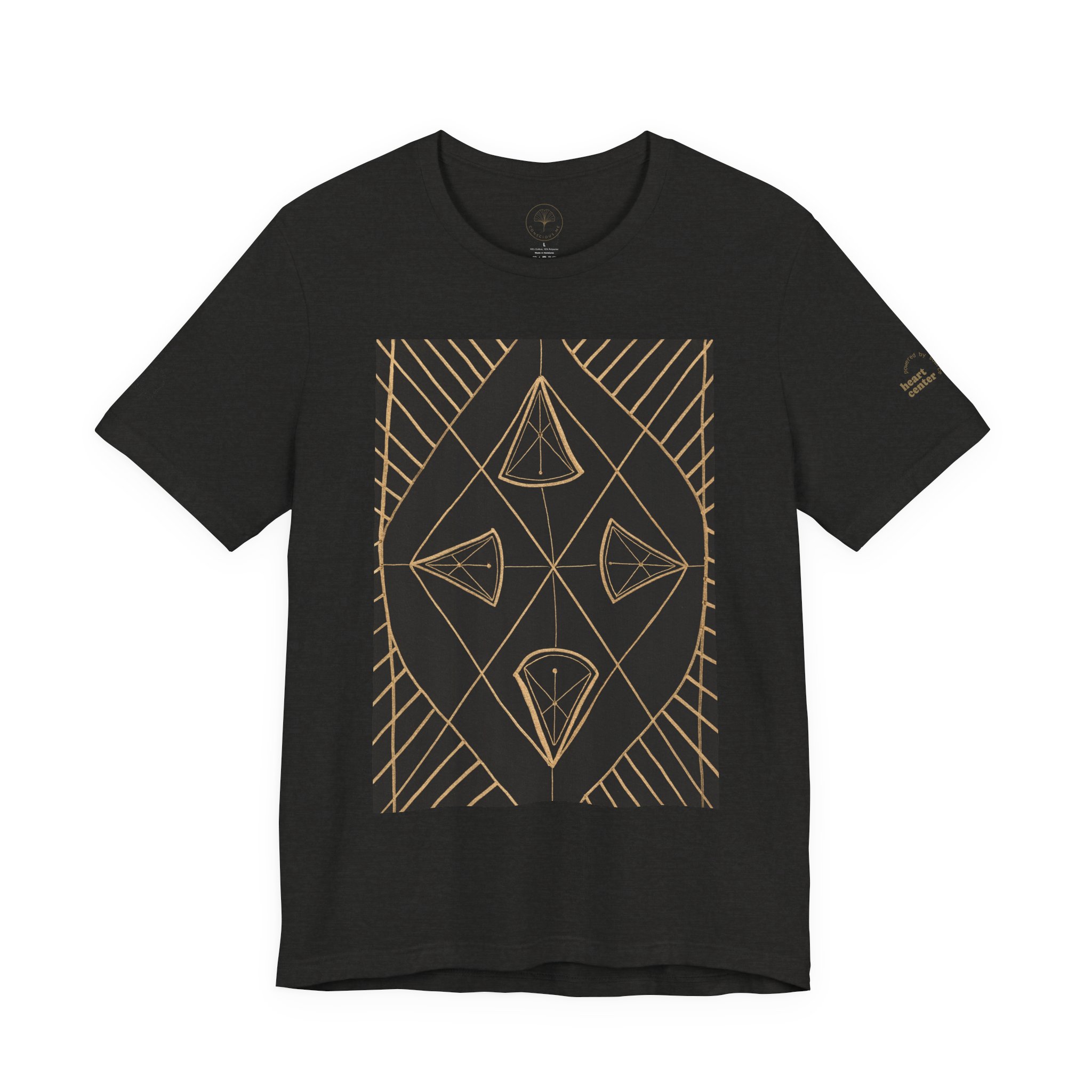 Conscious Wear - Heart center - Spirtual art, Energetic artwork, Awaken human, Conscious Teachings, Ascension Teachings - Image 2