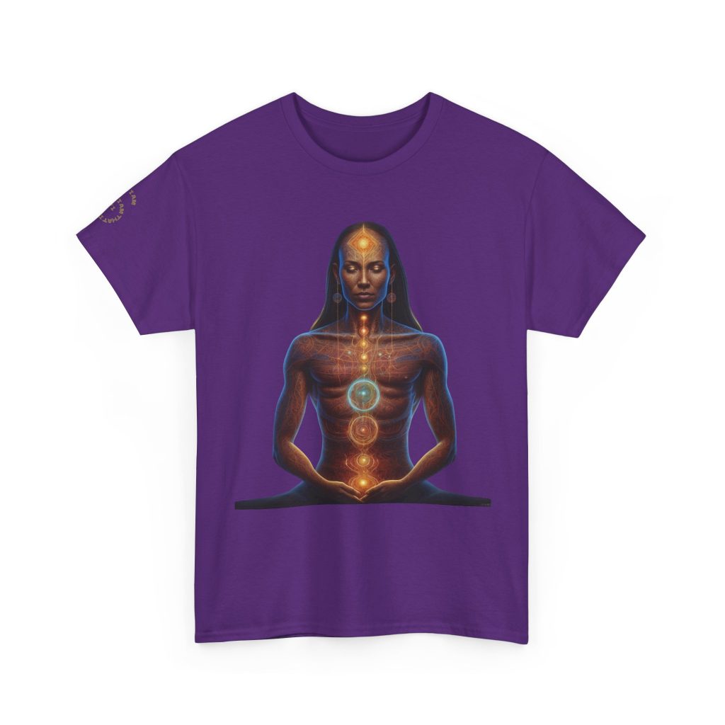Duality & Awakening - Chakra Alignment + Cosmic Trinity | Spiritual Psychedelic T-Shirt