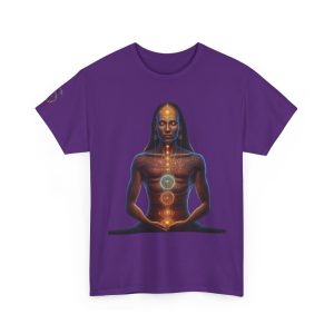 Duality & Awakening - Chakra Alignment + Cosmic Trinity | Spiritual Psychedelic T-Shirt - Image 43