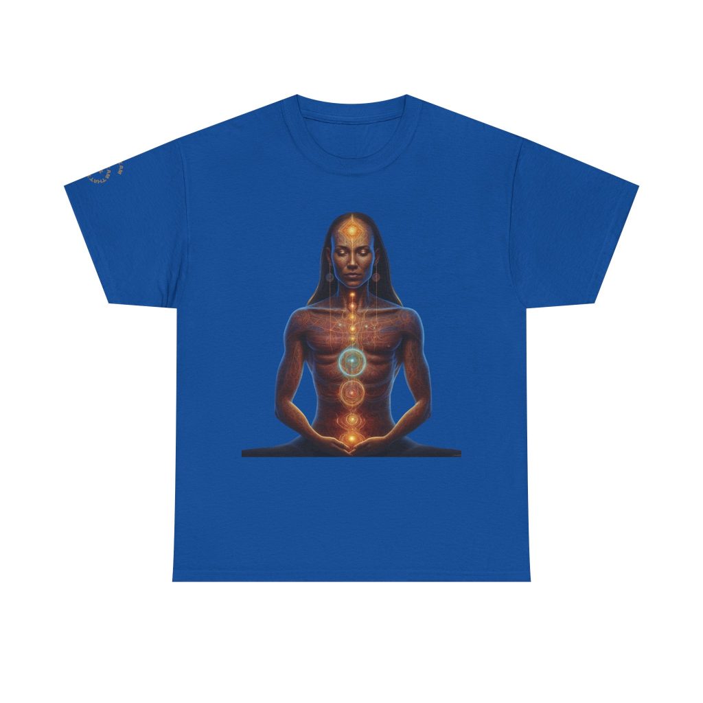 Duality & Awakening - Chakra Alignment + Cosmic Trinity | Spiritual Psychedelic T-Shirt