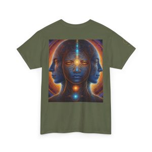 Duality & Awakening - Chakra Alignment + Cosmic Trinity | Spiritual Psychedelic T-Shirt - Image 28