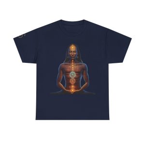Duality & Awakening - Chakra Alignment + Cosmic Trinity | Spiritual Psychedelic T-Shirt - Image 37
