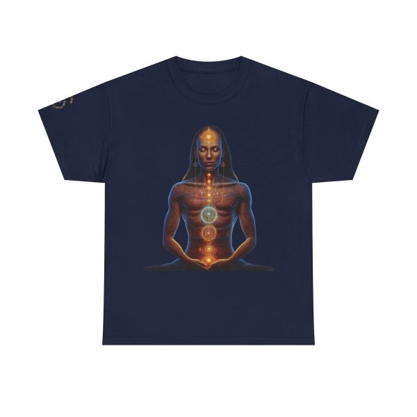 Duality & Awakening - Chakra Alignment + Cosmic Trinity | Spiritual Psychedelic T-Shirt