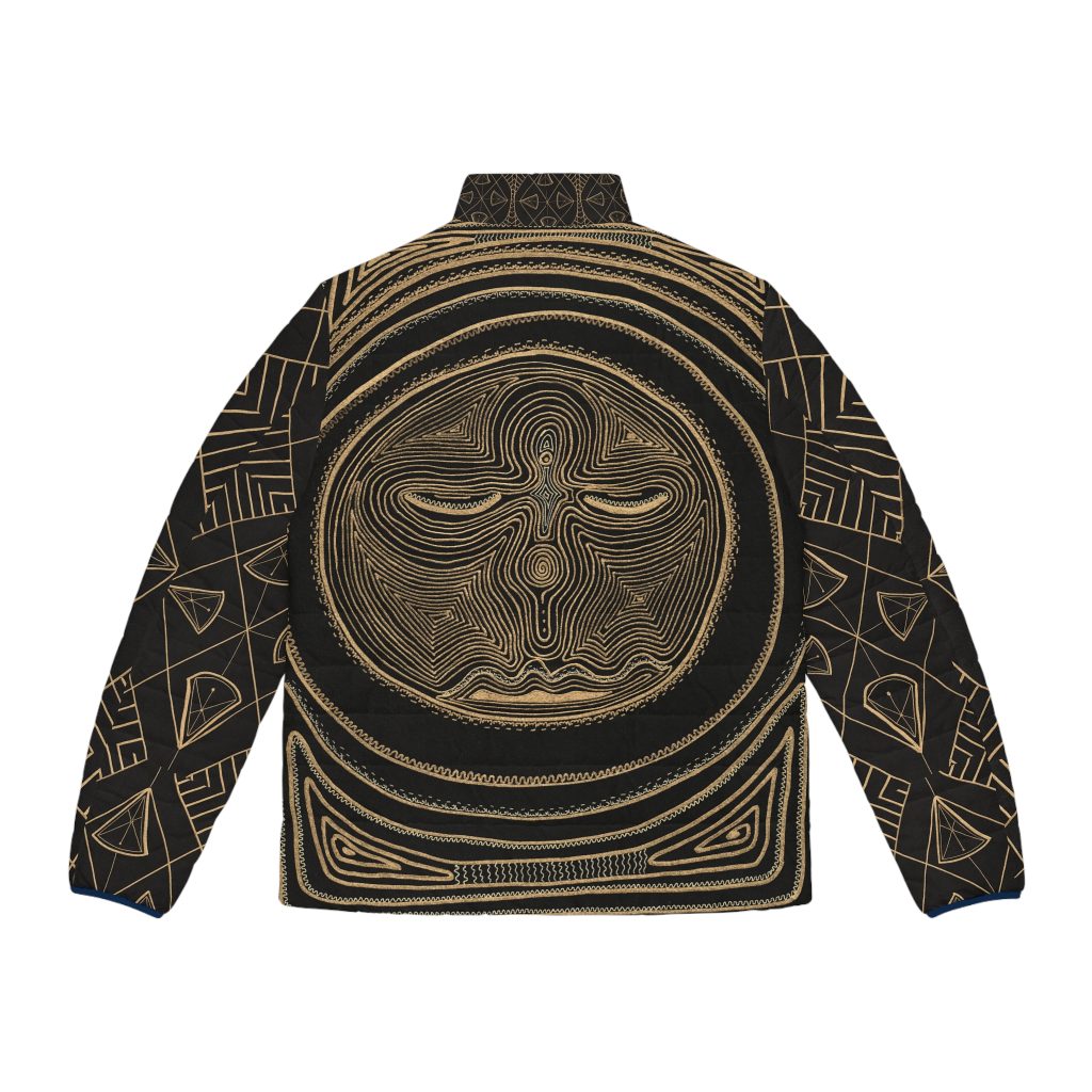 Heart Center Divine Design Men's  Puffer Jacket |