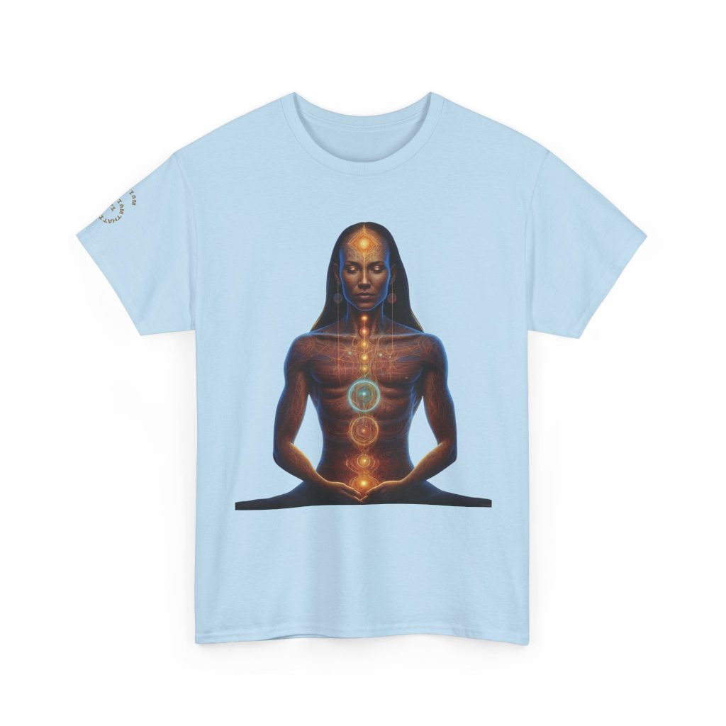 Duality & Awakening - Chakra Alignment + Cosmic Trinity | Spiritual Psychedelic T-Shirt