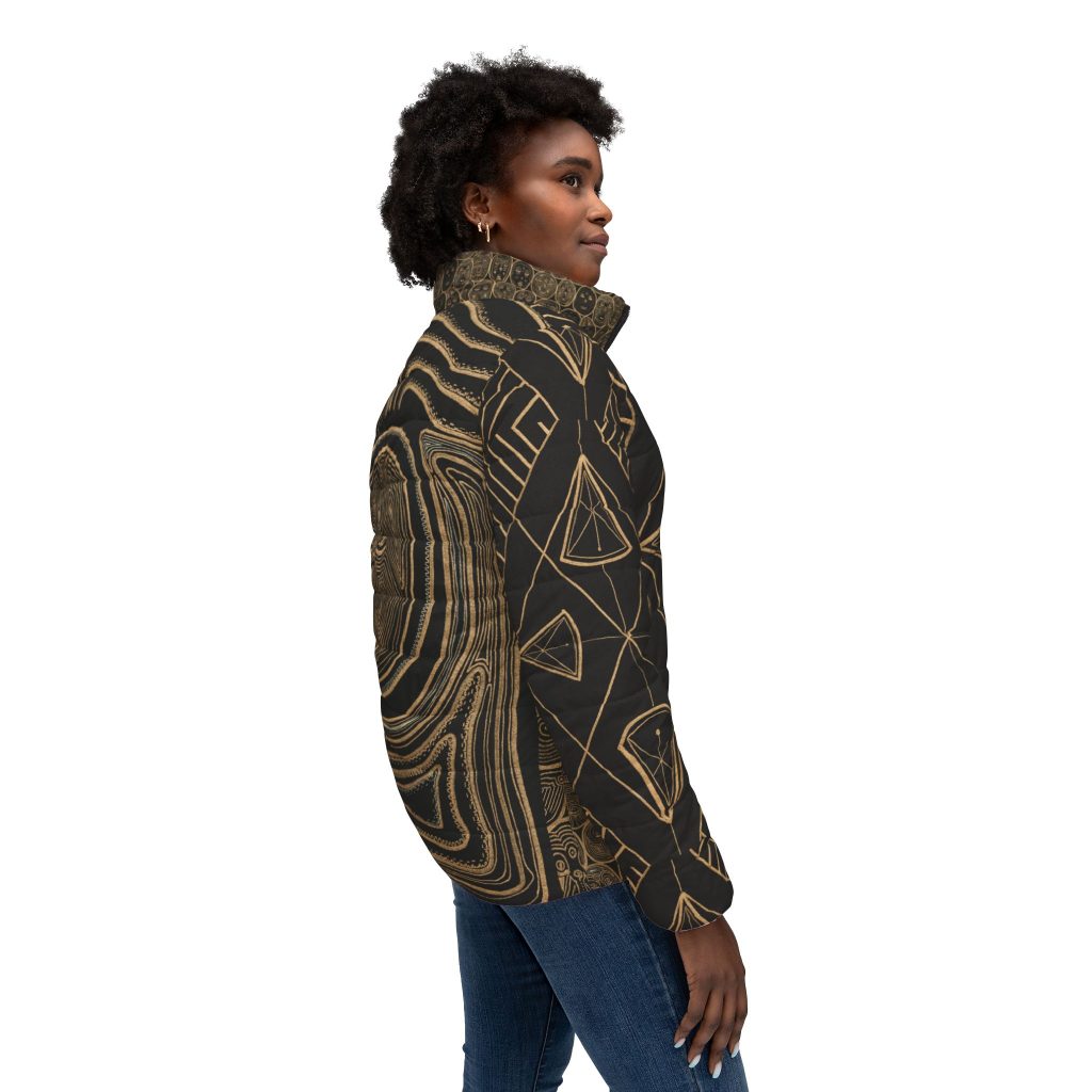 Heart Center Divine Design Puffer Jacket |