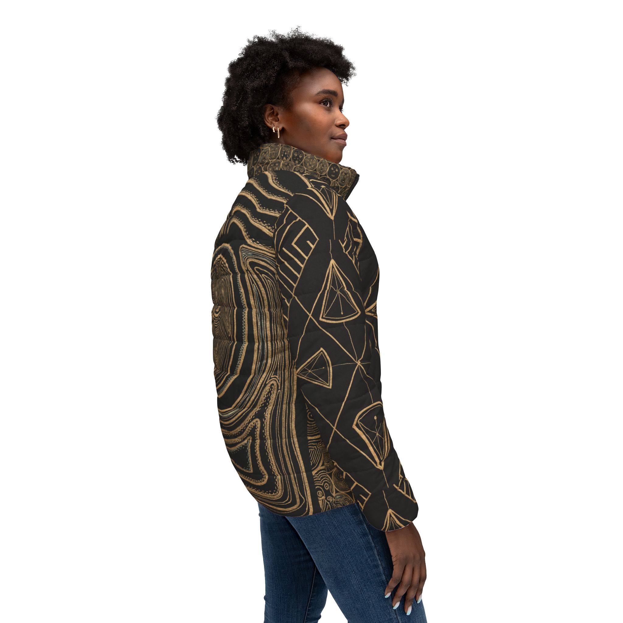 Heart Center Divine Design Puffer Jacket | - Image 6