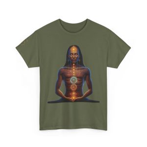 Duality & Awakening - Chakra Alignment + Cosmic Trinity | Spiritual Psychedelic T-Shirt - Image 27