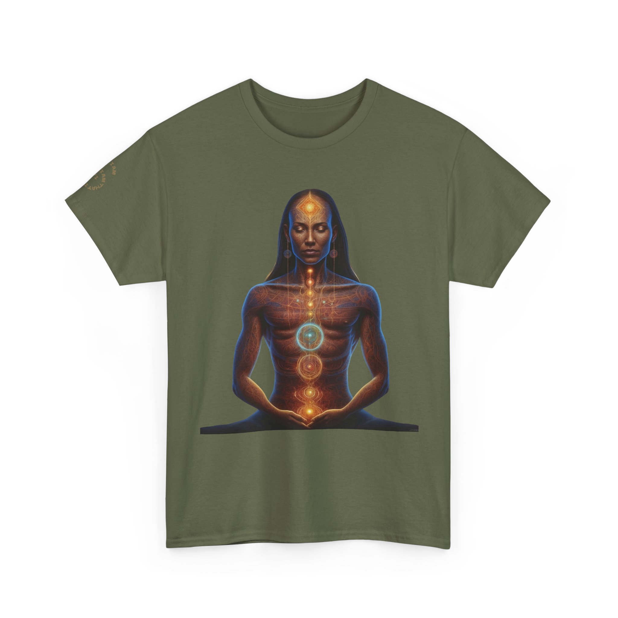 Duality & Awakening - Chakra Alignment + Cosmic Trinity | Spiritual Psychedelic T-Shirt - Image 27