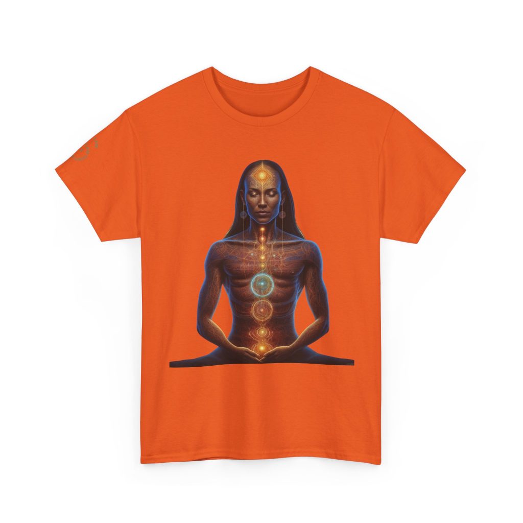 Duality & Awakening - Chakra Alignment + Cosmic Trinity | Spiritual Psychedelic T-Shirt