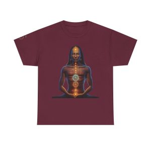 Duality & Awakening - Chakra Alignment + Cosmic Trinity | Spiritual Psychedelic T-Shirt - Image 17