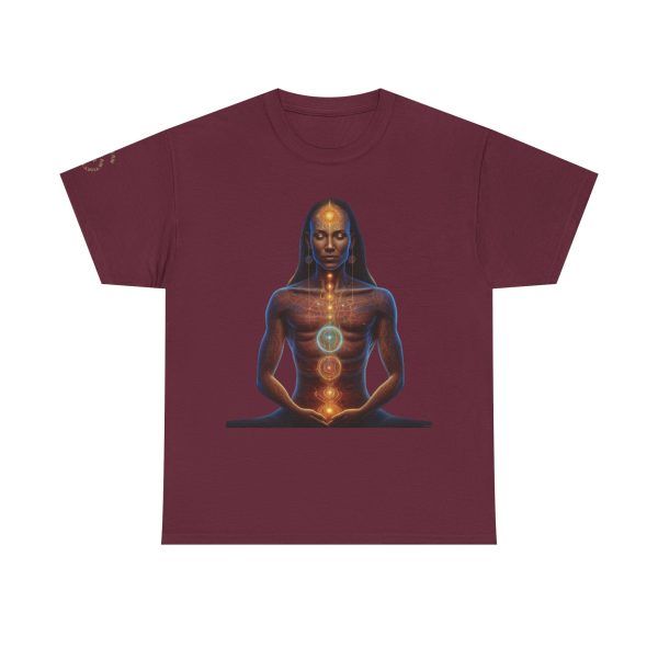 Duality & Awakening - Chakra Alignment + Cosmic Trinity | Spiritual Psychedelic T-Shirt