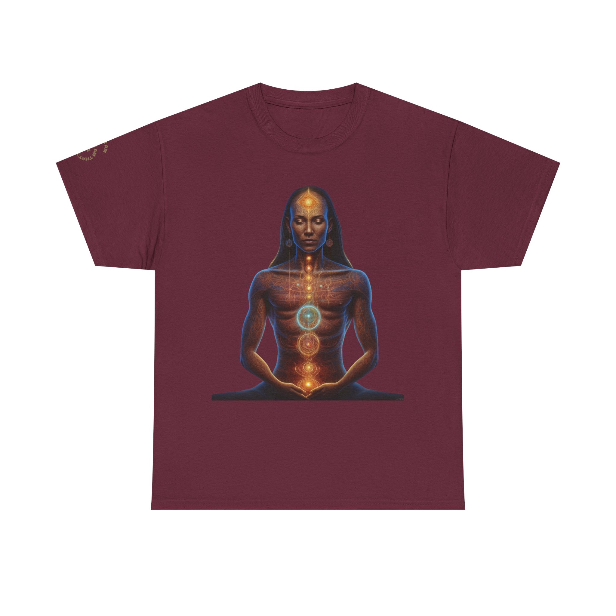 Duality & Awakening - Chakra Alignment + Cosmic Trinity | Spiritual Psychedelic T-Shirt - Image 17