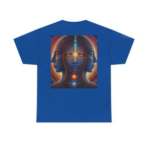 Duality & Awakening - Chakra Alignment + Cosmic Trinity | Spiritual Psychedelic T-Shirt - Image 34