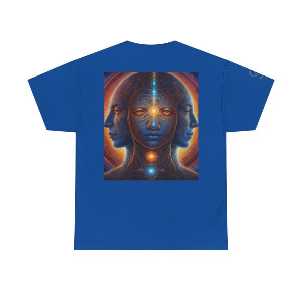 Duality & Awakening - Chakra Alignment + Cosmic Trinity | Spiritual Psychedelic T-Shirt
