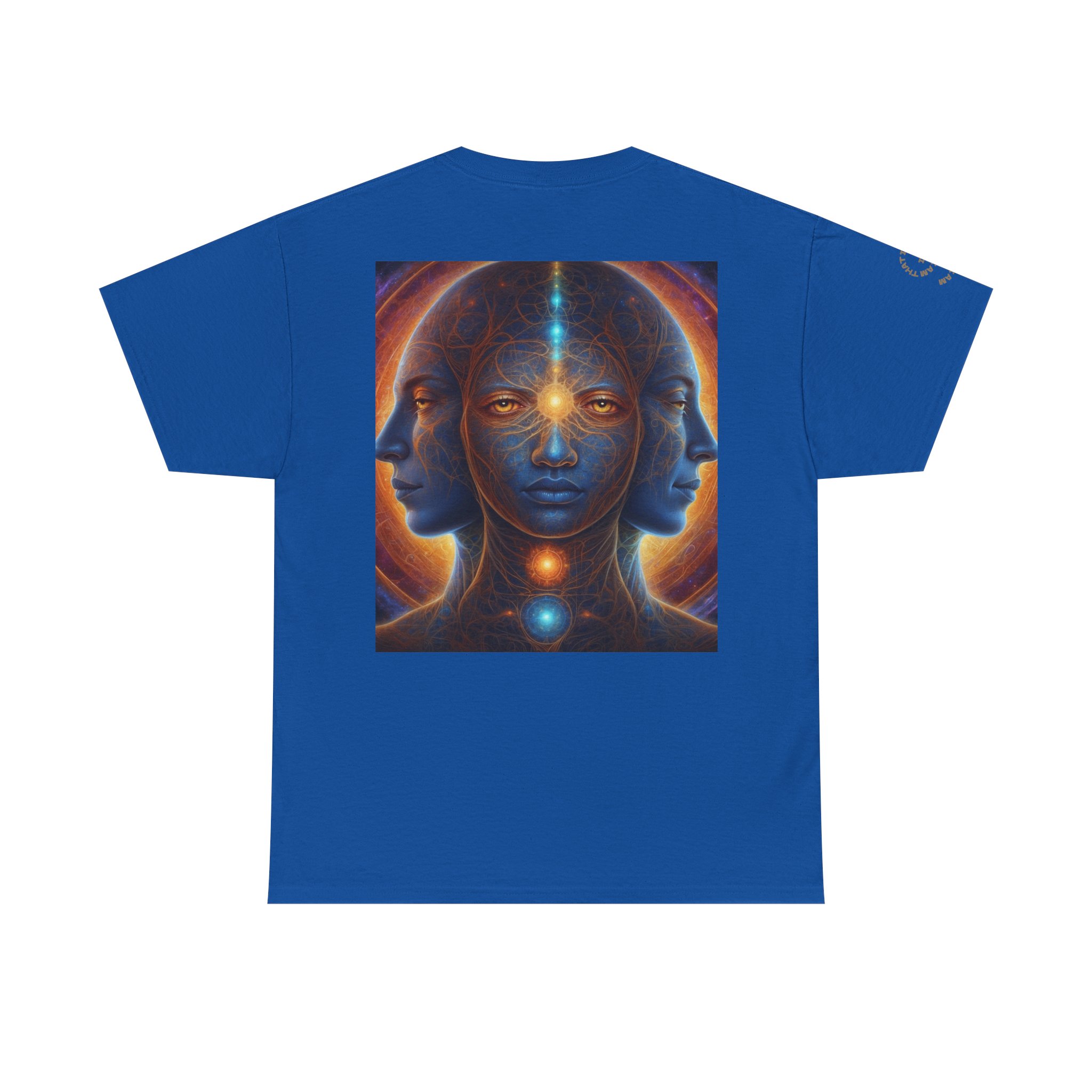 Duality & Awakening - Chakra Alignment + Cosmic Trinity | Spiritual Psychedelic T-Shirt - Image 34