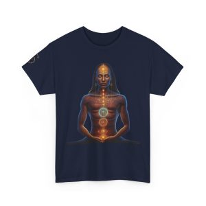 Duality & Awakening - Chakra Alignment + Cosmic Trinity | Spiritual Psychedelic T-Shirt - Image 39