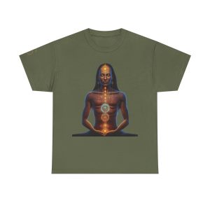 Duality & Awakening - Chakra Alignment + Cosmic Trinity | Spiritual Psychedelic T-Shirt - Image 25