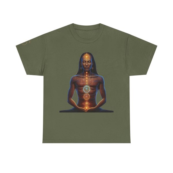 Duality & Awakening - Chakra Alignment + Cosmic Trinity | Spiritual Psychedelic T-Shirt