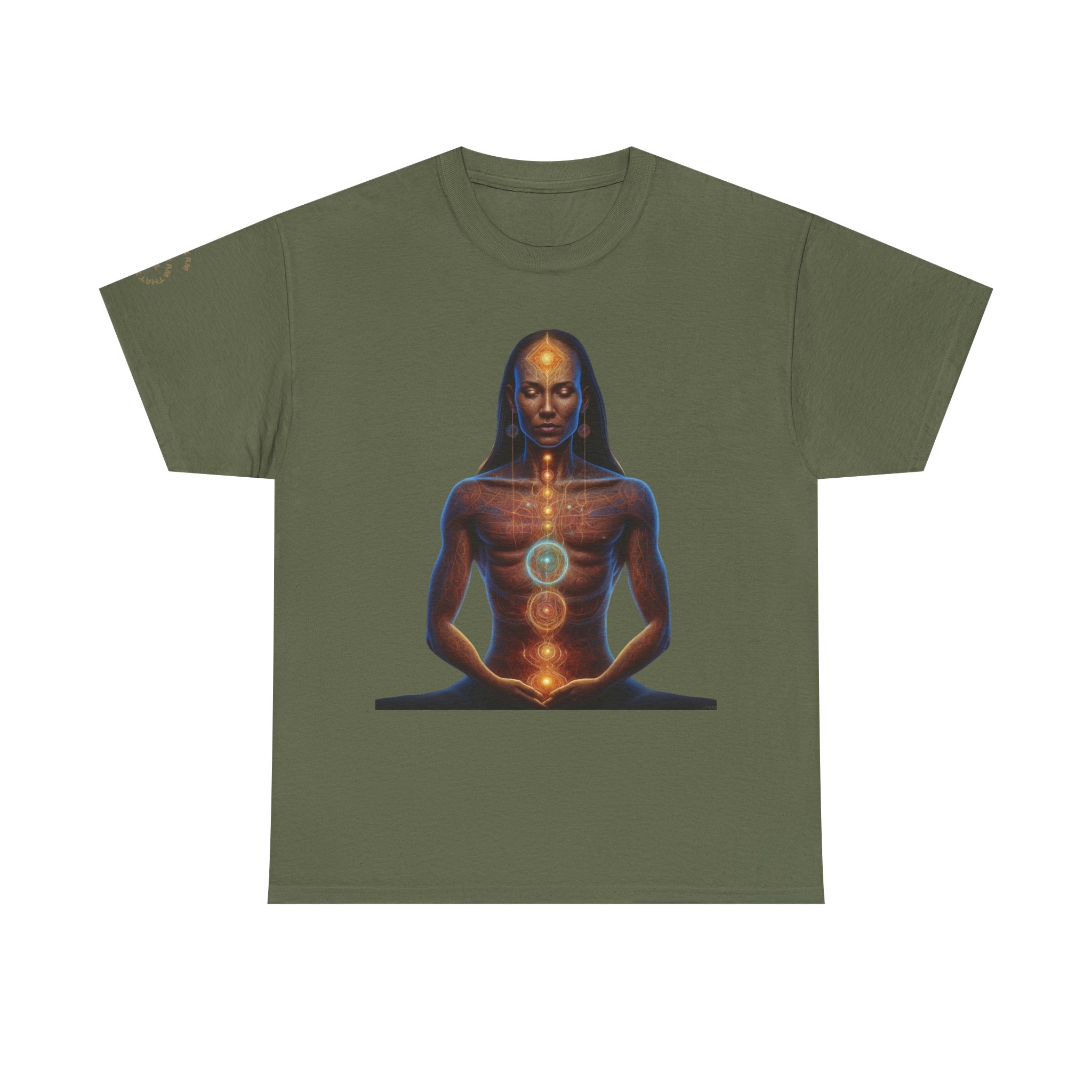 Duality & Awakening - Chakra Alignment + Cosmic Trinity | Spiritual Psychedelic T-Shirt - Image 25