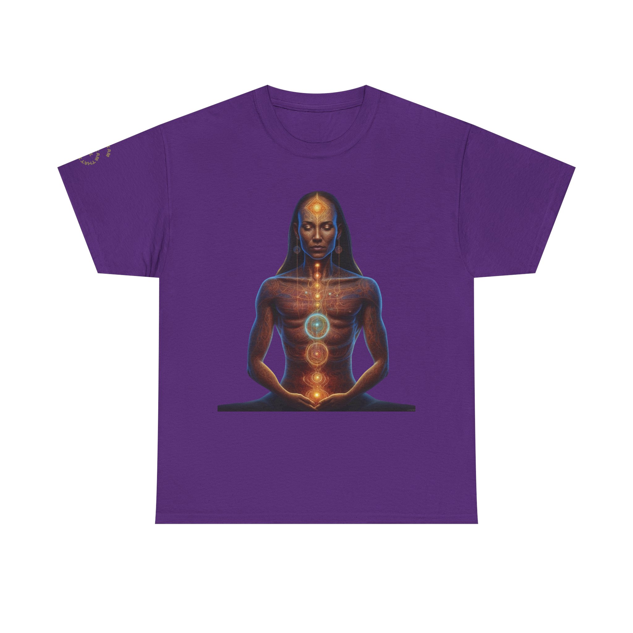 Duality & Awakening - Chakra Alignment + Cosmic Trinity | Spiritual Psychedelic T-Shirt - Image 41