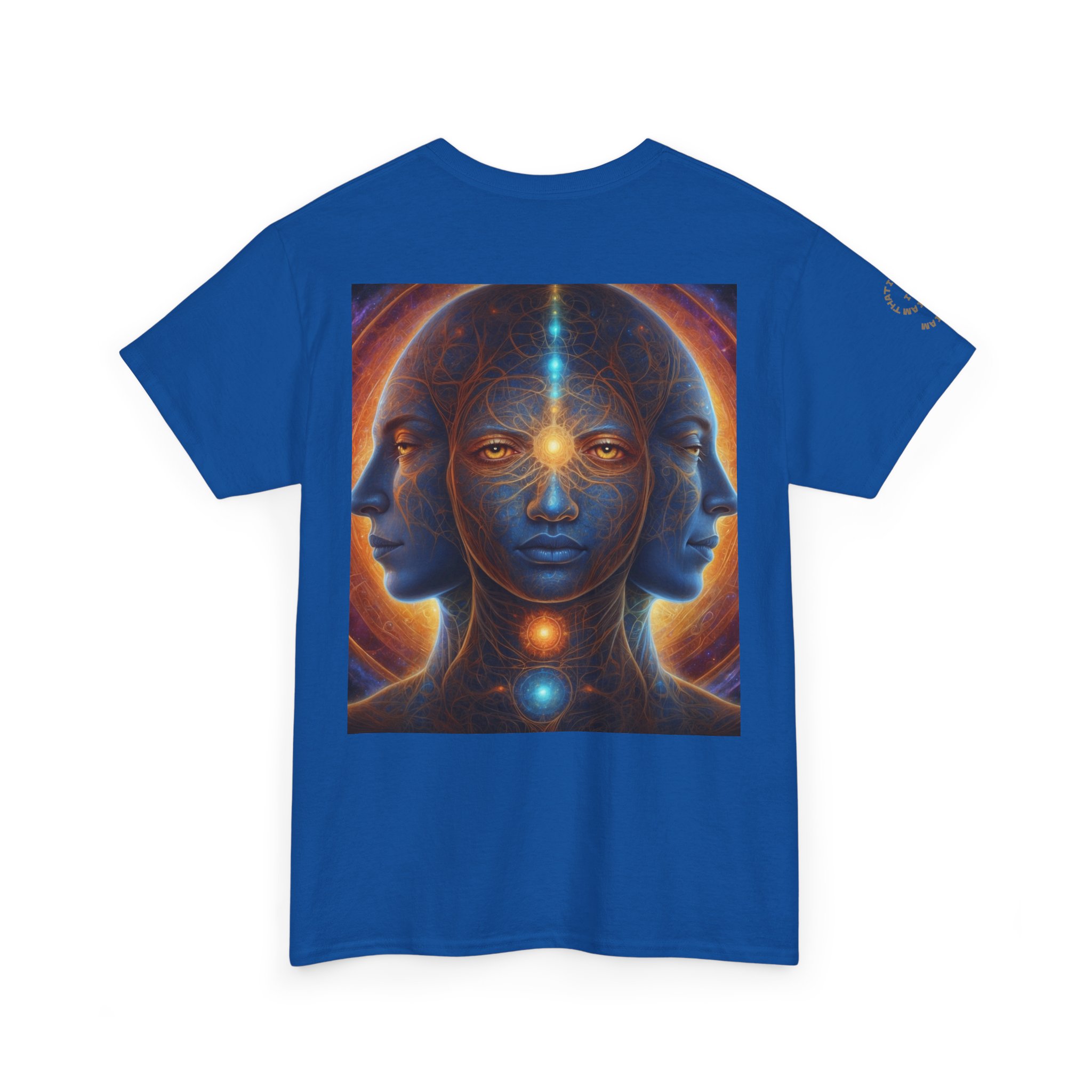 Duality & Awakening - Chakra Alignment + Cosmic Trinity | Spiritual Psychedelic T-Shirt - Image 36
