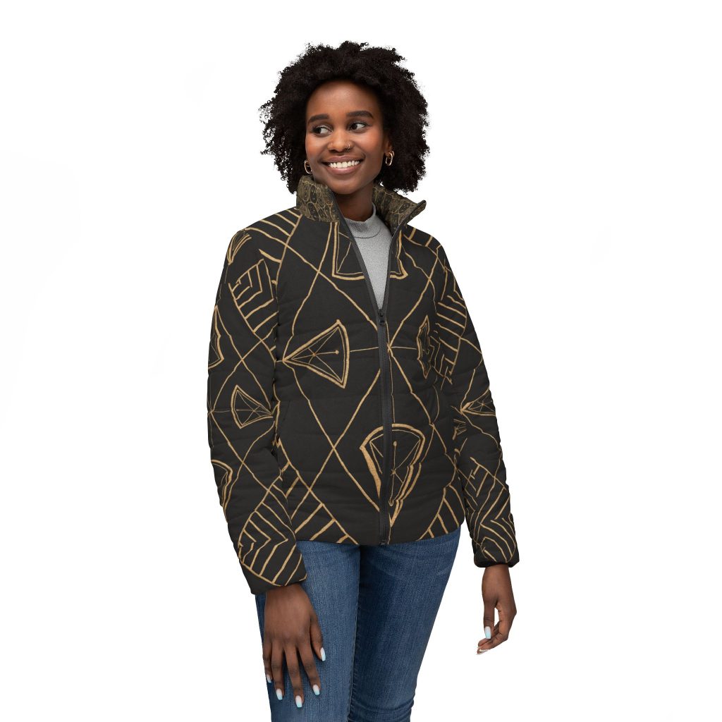 Heart Center Divine Design Puffer Jacket |
