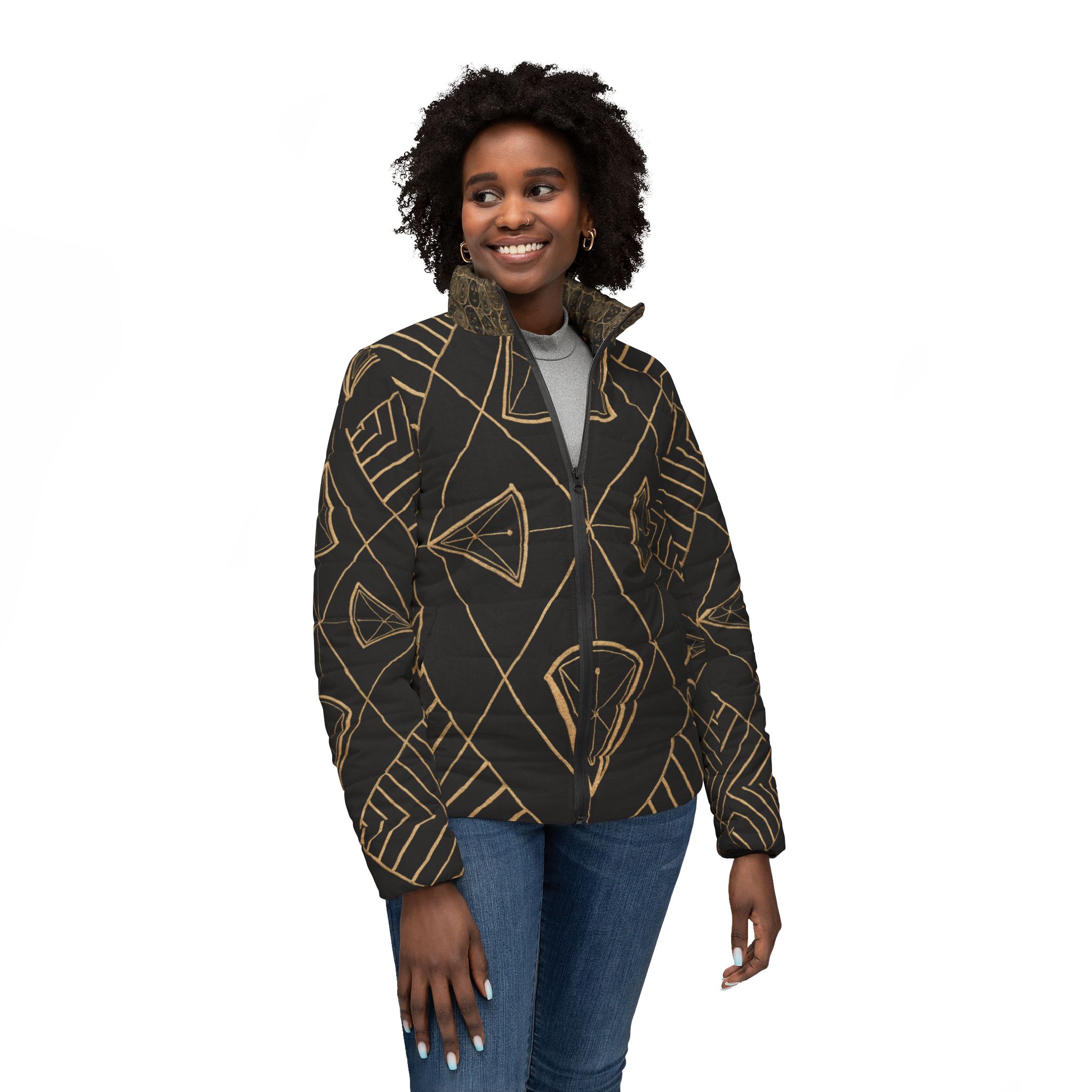 Heart Center Divine Design Puffer Jacket | - Image 2