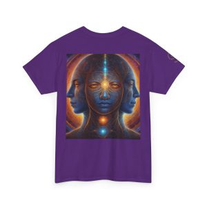 Duality & Awakening - Chakra Alignment + Cosmic Trinity | Spiritual Psychedelic T-Shirt - Image 44