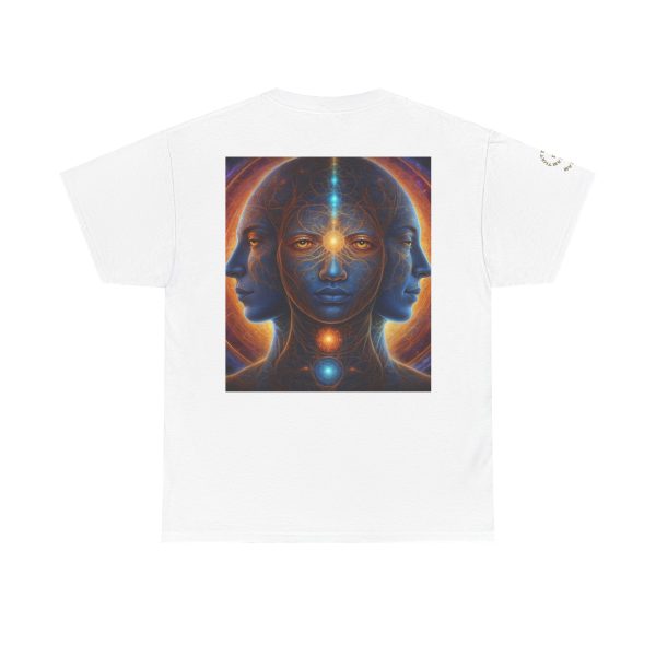 Duality & Awakening - Chakra Alignment + Cosmic Trinity | Spiritual Psychedelic T-Shirt