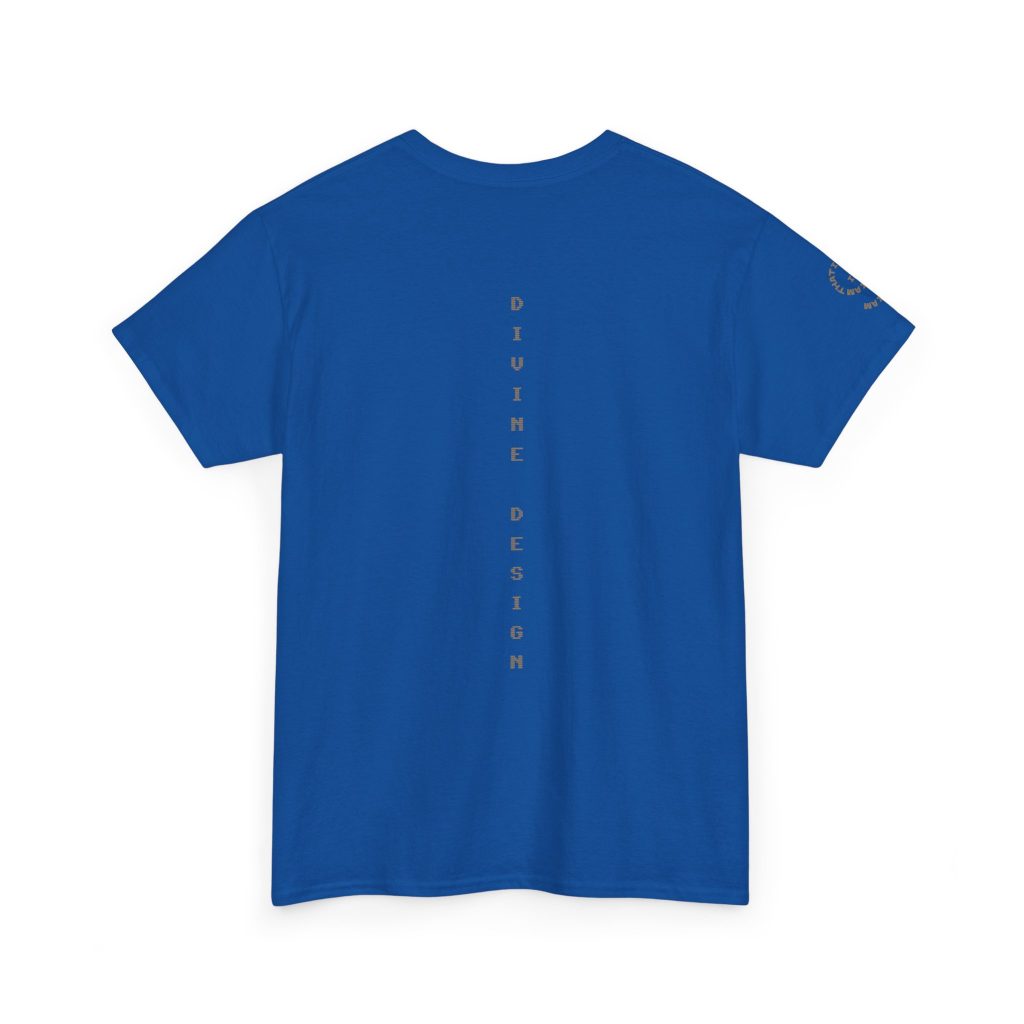 Cosmic Mind Awakening - Sacred Geometry Third Eye Portrait | Psychedelic Spiritual Art Unisex Heavy Cotton Tee